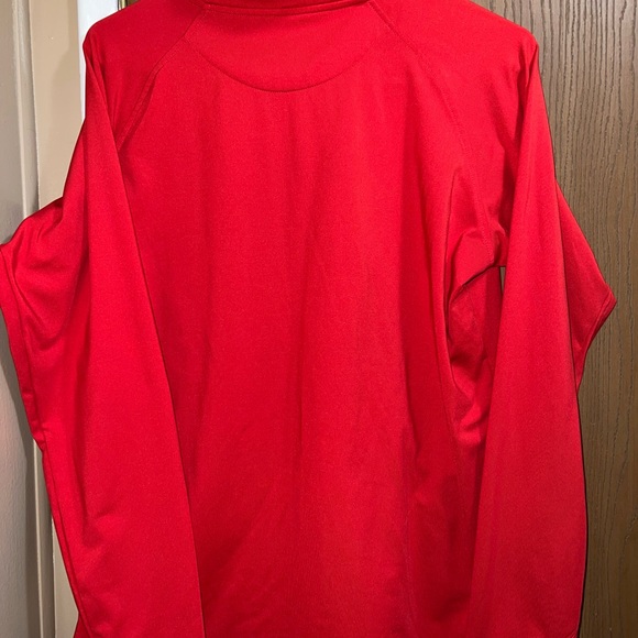 Summit Racing Red Quarter-Zip - Picture 2 of 4